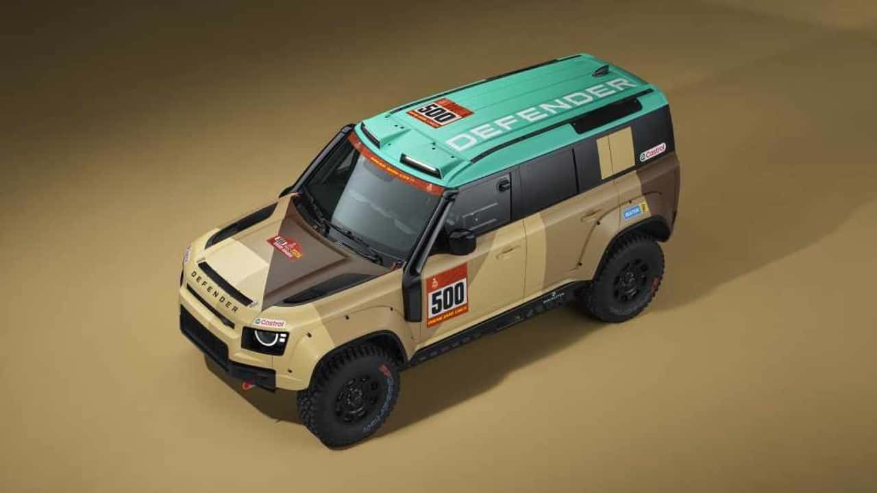 Land Rover готовит Defender Rally для взрывного Дакар 2026
