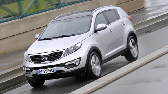 Kia Sportage является частью множества автомобилей, затронутых этой уязвимостью безопасности, но не в своих европейских версиях. © Alex Krassovsky