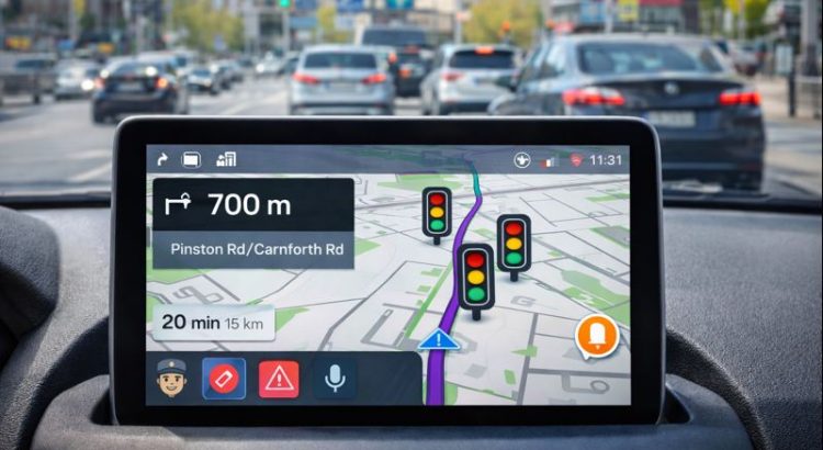 waze feux tricolores