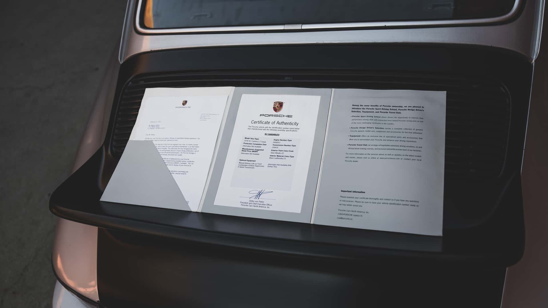 Porsche 911 Carrera 2.7 MFI: Редкость на аукционе