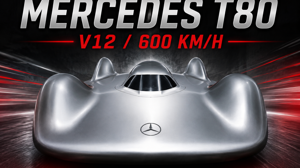 Mercedes T80: Безумный проект рекордсмена скорости, опередивший время