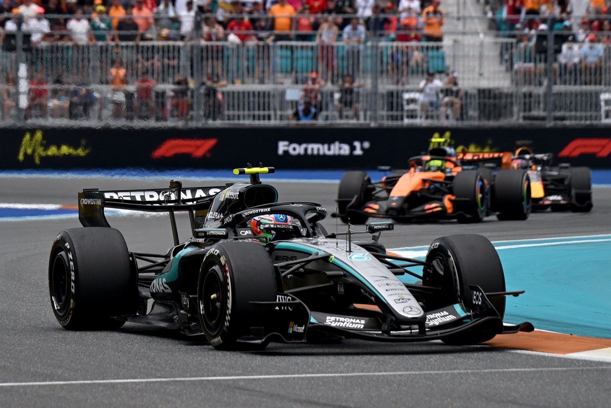 Mercedes захватила верх чемпионата Ф1 после Гран-при Майами