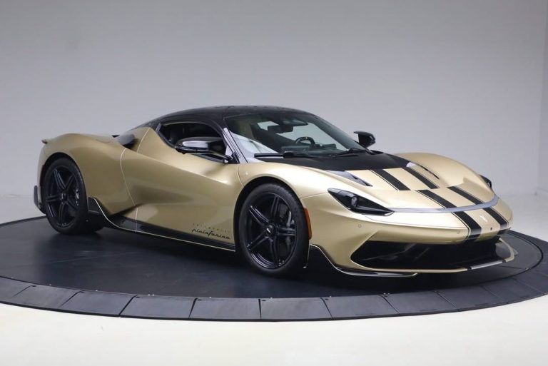 Pininfarina Battista: уникальный экземпляр за миллион евро выставлен на…
